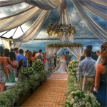 Cerimônia de casamento, ilhabela. Pier 151, Groove 8.