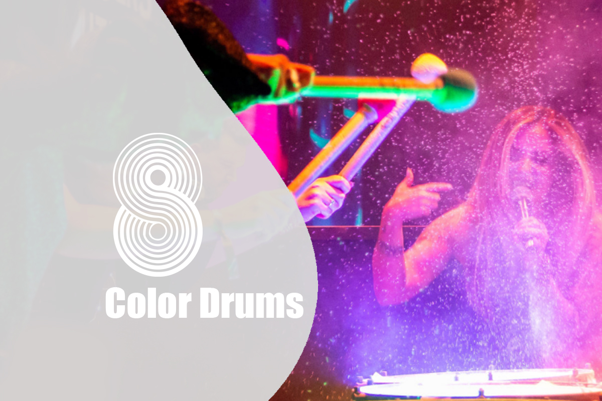Color drums e Light Percussion para seu casamento.